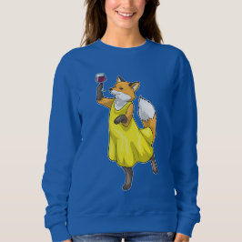 Fox Red wine Sweatshirt