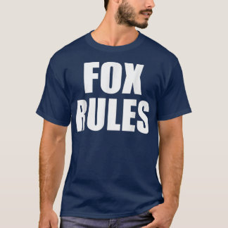 FOX regelt den Namen des Sohn-Tochter-Jungs-Mädche T-Shirt
