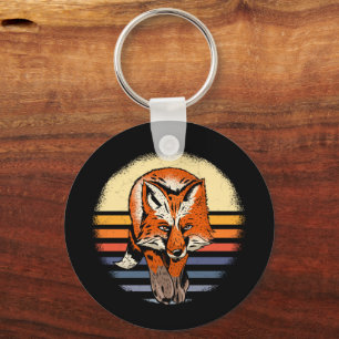 Fox Retro Schlüsselanhänger