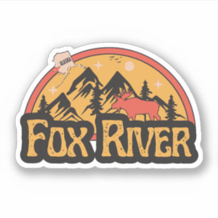 Fox River, Alaska Aufkleber
