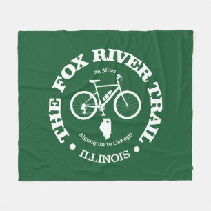 Fox River Trail (Radfahren) Fleecedecke