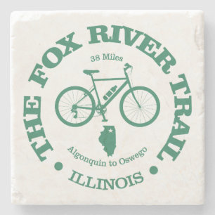 Fox River Trail (Radfahren) Steinuntersetzer