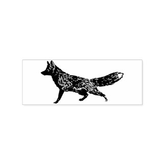 Fox Rubber Briefmarke Gummistempel