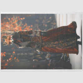 Fox Runway Fashion Show Decoupage Tissue Paper Seidenpapier