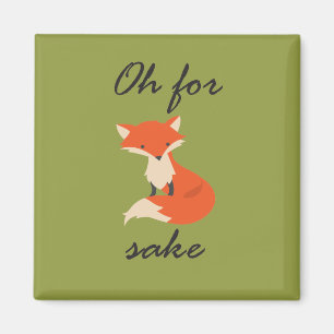 Fox Sake Magnet