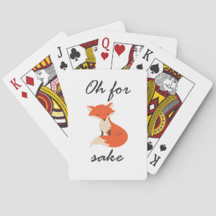 Fox Sake Playing Cards Spielkarten