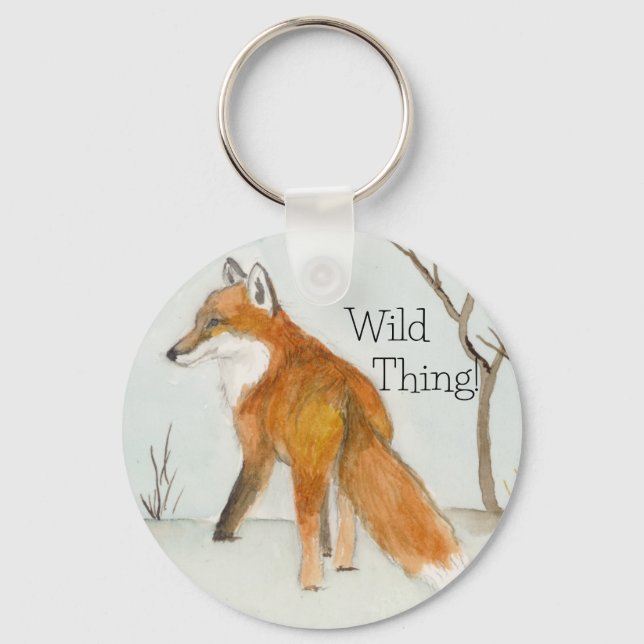 Fox Schlüsselanhänger (Vorderseite)