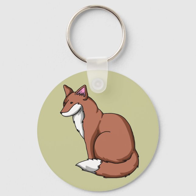 Fox Schlüsselanhänger (Vorderseite)