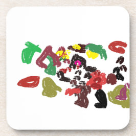 Fox schöner Herbst Getränkeuntersetzer