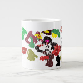 Fox schöner Herbst Jumbo-Tasse