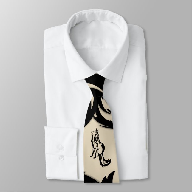 Fox Schwanz Neckwear Krawatte (Gebunden)