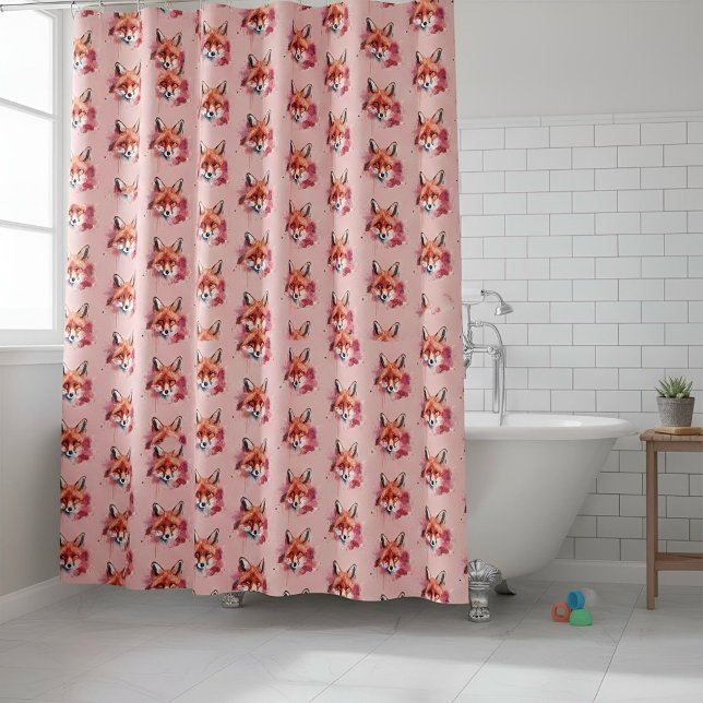 Fox Shower Curtain Duschvorhang (Von Creator hochgeladen)