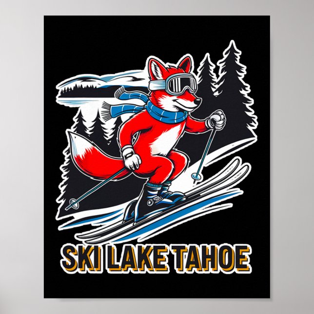 Fox Ski Alpin Abenteuer Lago Maggiore Poster (Vorne)