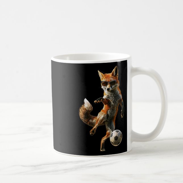 Fox Soccer Fußball  Kaffeetasse (Rechts)