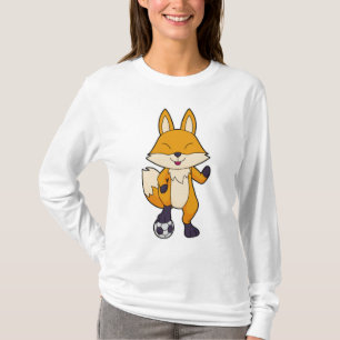 Fox Soccer Player Soccer T-Shirt
