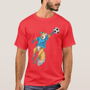 Fox Soccer Player Soccer T-Shirt