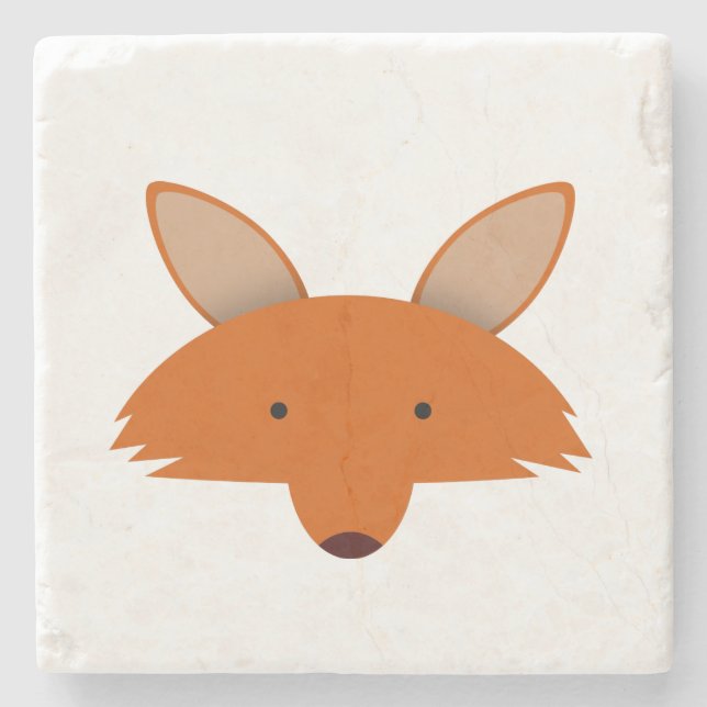 Fox Steinuntersetzer (Vorderseite)