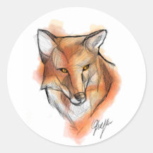 Fox Stiker