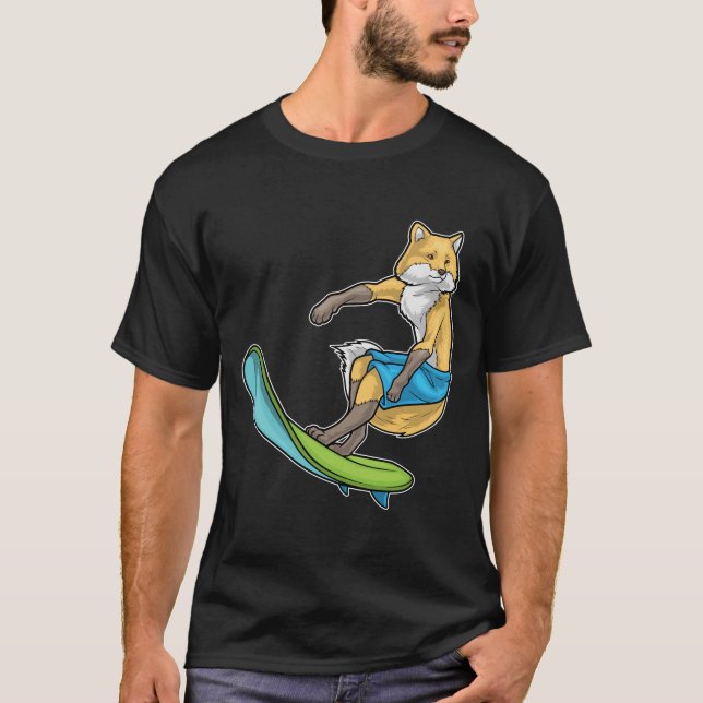 Fox Surfboard T-Shirt (Vorderseite)