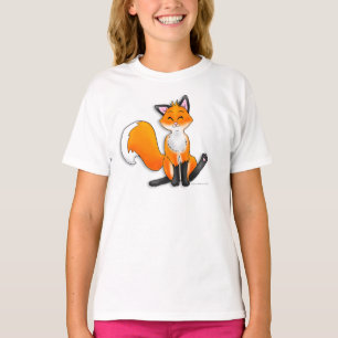 Fox-T-Shirt für Mädchen T-Shirt