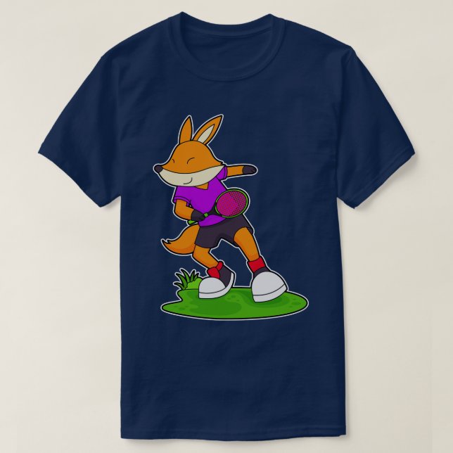 Fox Tennis player Tennis T-Shirt (Design vorne)