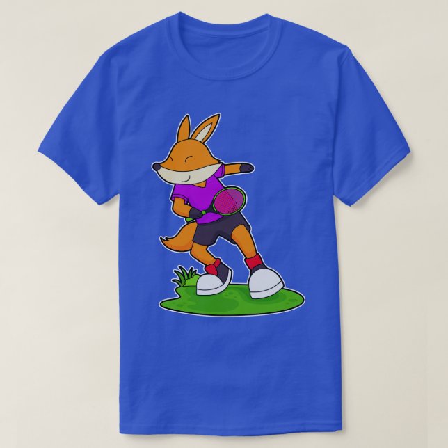 Fox Tennis player Tennis T-Shirt (Design vorne)