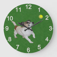 Fox Terrier Ball Trance, Wall Clock