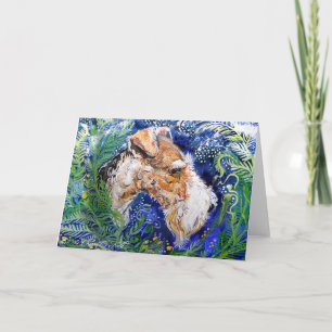 Fox Terrier Blue Karte