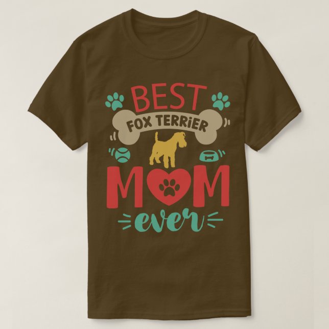 Fox Terrier Dog T-Shirt (Design vorne)