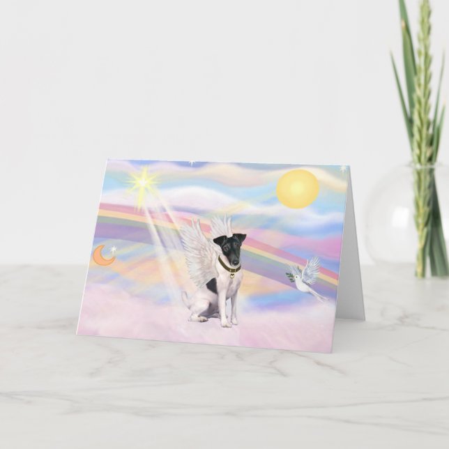 Fox Terrier Karte (Vorderseite)