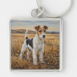 Fox Terrier Schlüsselanhänger