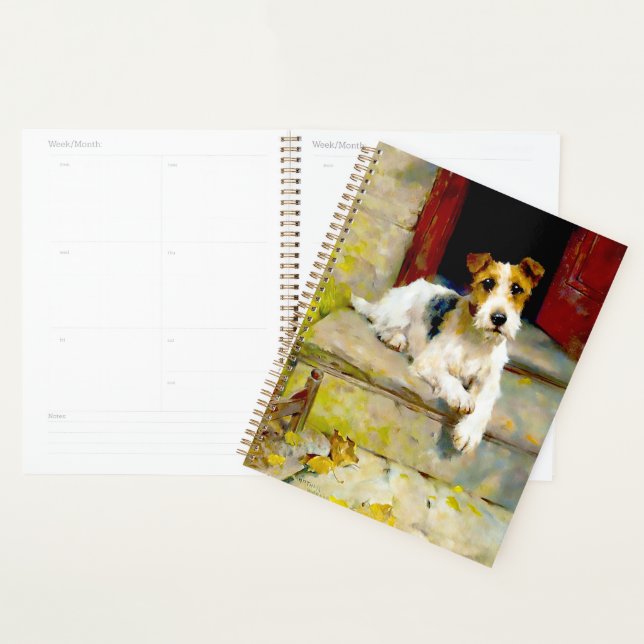 Fox Terrier von Arthur Wardle Planer (Anzeige)