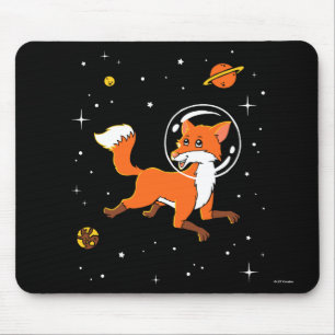 Fox-Tiere im Raum Mousepad
