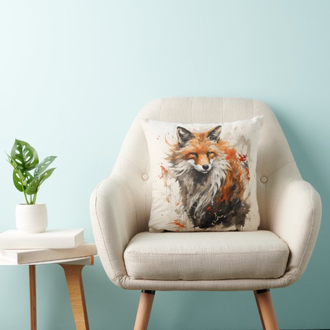Fox-Tinte Kissen (Stuhl )