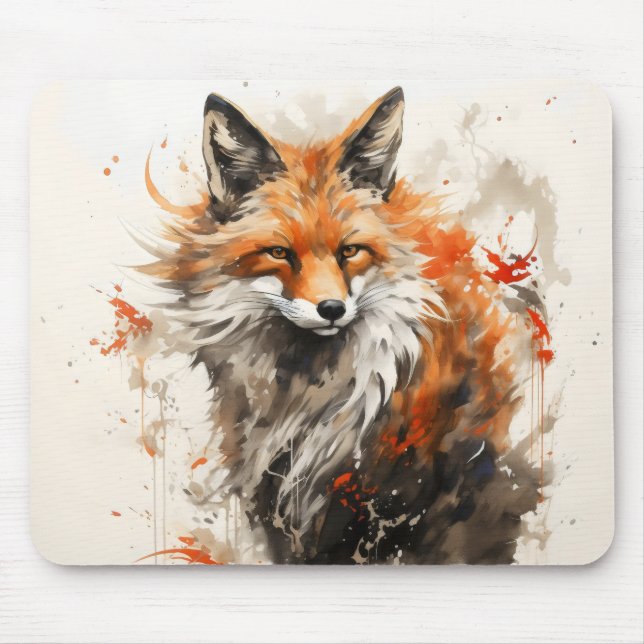 Fox-Tinte Mousepad (Vorne)