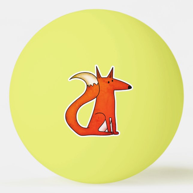 Fox Tischtennisball (Vorderseite)