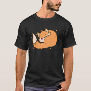 Fox träumt tierische Umwelt Rotfuchs T-Shirt