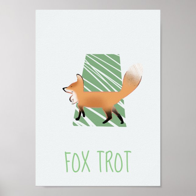 Fox Trot! Poster (Vorne)