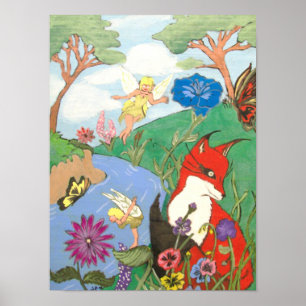 Fox und das Feenplakat Poster