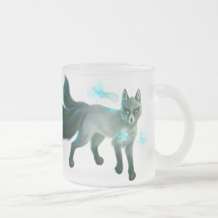 Fox und Feen Mattglastasse