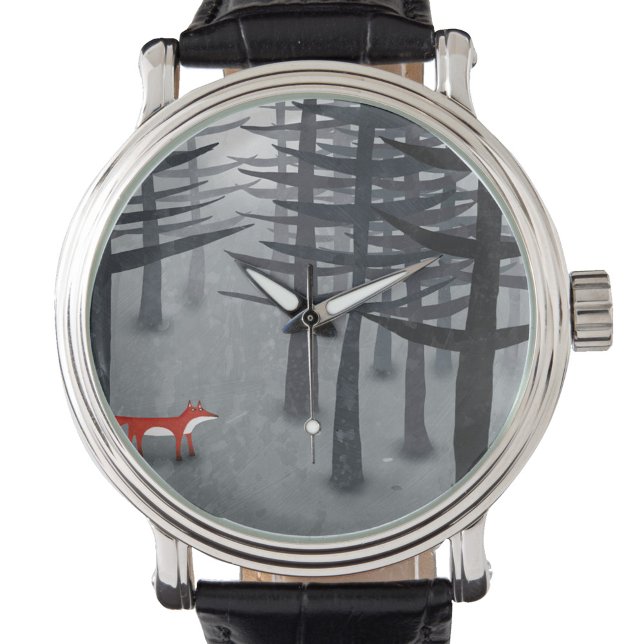 Fox und Forest Armbanduhr (The Fox and the Forest watch)