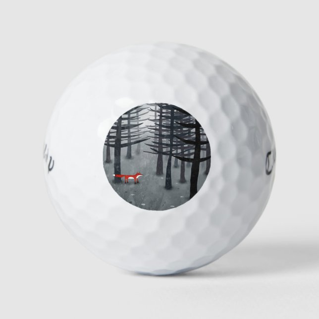 Fox und Forest Golfball (Vorderseite)