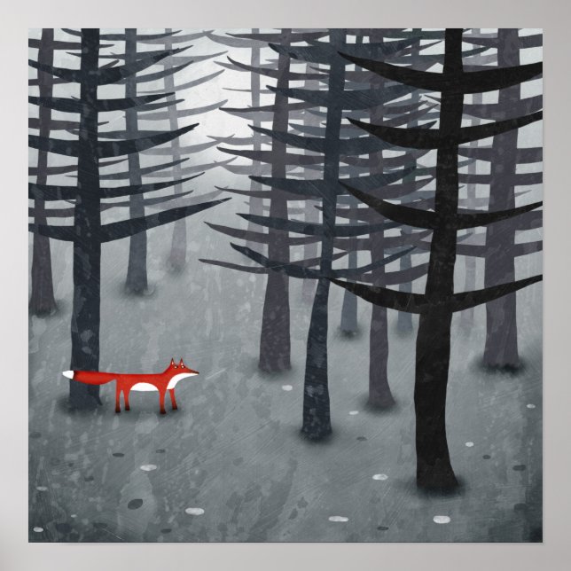 Fox und Forest Poster (Vorne)