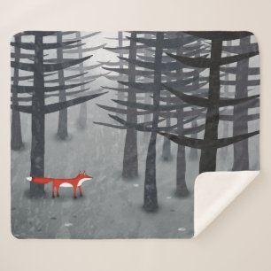 Fox und Forest Sherpadecke