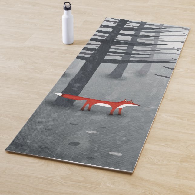 Fox und Forest Yogamatte (Beispiel)