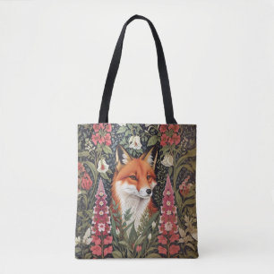 Fox und Foxglove Blume William Morris Inspiriert