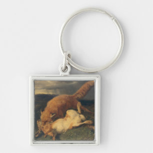 Fox und Hasen, 1866 Schlüsselanhänger