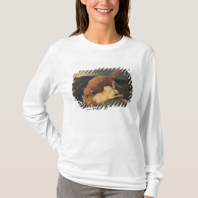 Fox und Hasen, 1866 T-Shirt (Vorderseite)