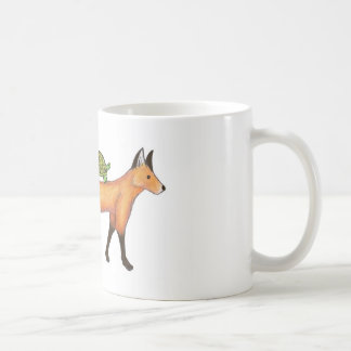 Fox und Schildkröte-Tasse Tasse