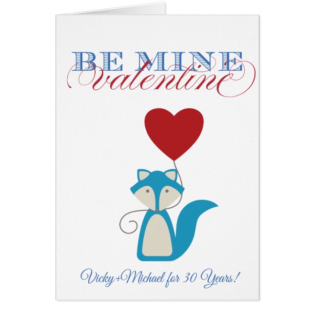 Fox-Valentinsgruß (Vorne)